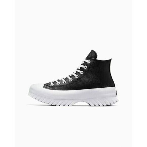 Converse Chuck‎ Taylor All Star Lugged 2.0 Hi Sneaker Black/Egret/White A03704C - Picture 3 of 7